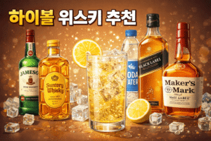 하이볼 위스키 추천 TOP5